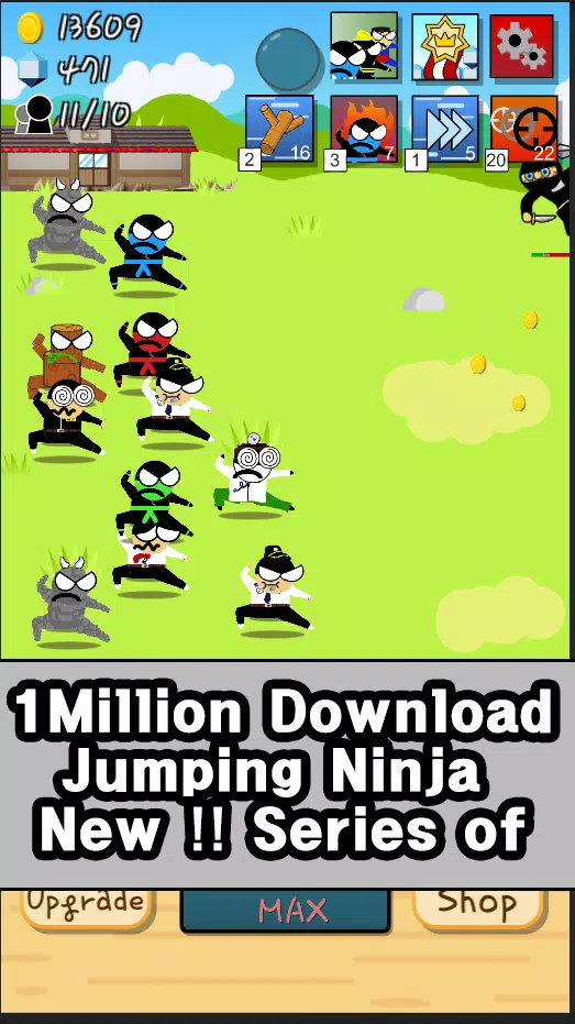 Ninja Growth - Brand new clicker game Mod Ekran Görüntüsü 2