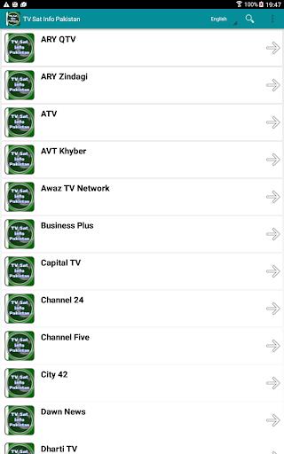 TV Sat Info Pakistan Скриншот 3