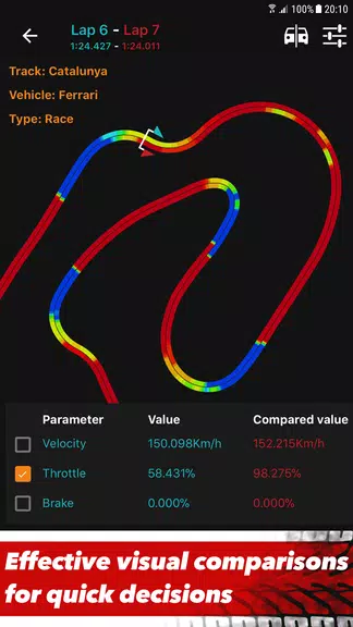Schermata Sim Racing Telemetry 3