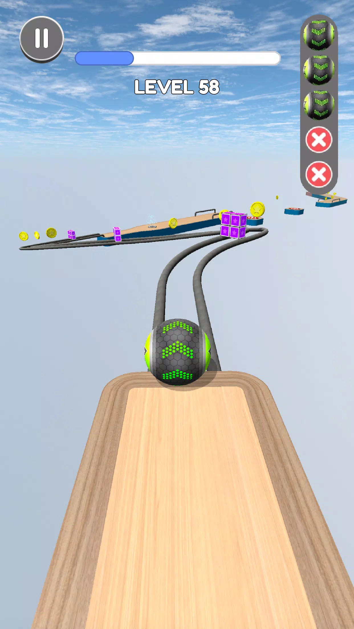 ゴーイングボールズ (Going Balls) スクリーンショット 1