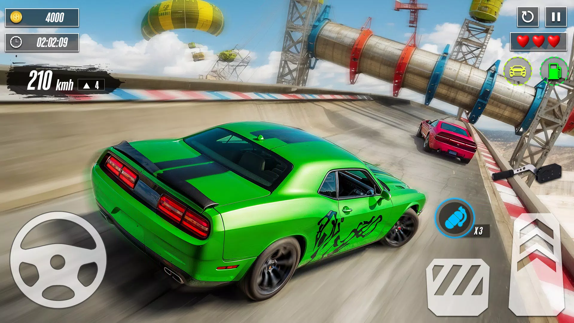 Mega Ramp Stunt: GT Car Racing Screenshot 2