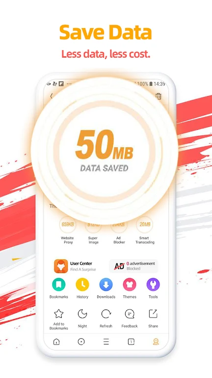 UC Browser Android Ảnh chụp màn hình 2