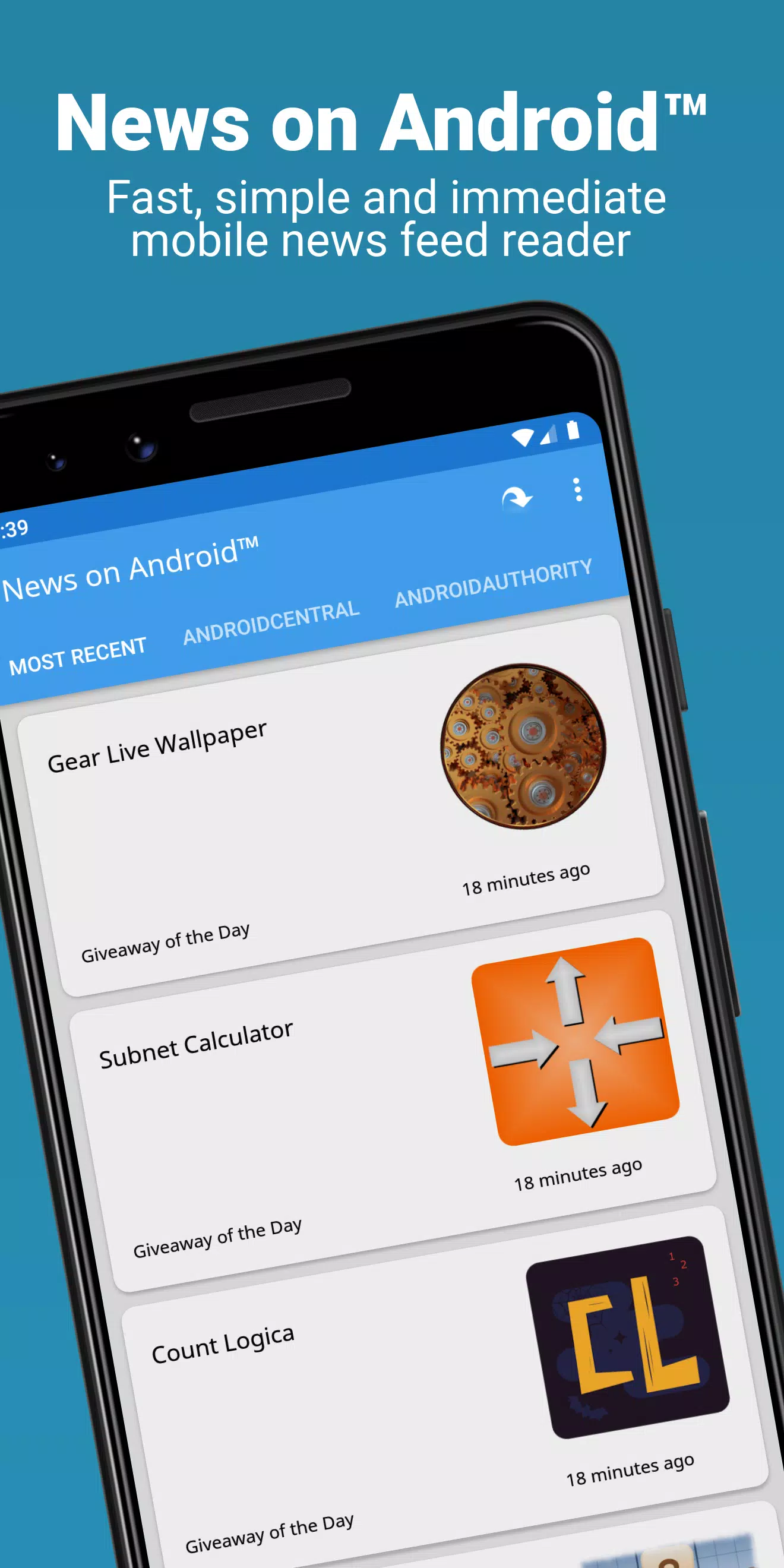 News on Android™ ဖန်သားပြင်ဓာတ်ပုံ 1