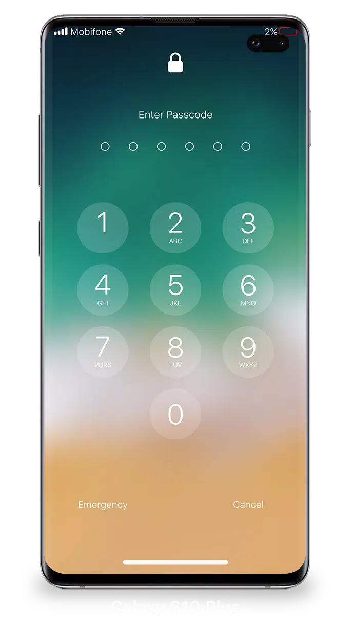 Lock Screen iOS 15 ภาพหน้าจอ 3
