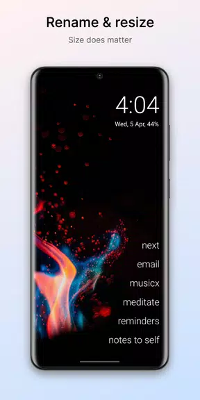 Olauncher. Minimal AF Launcher ภาพหน้าจอ 3