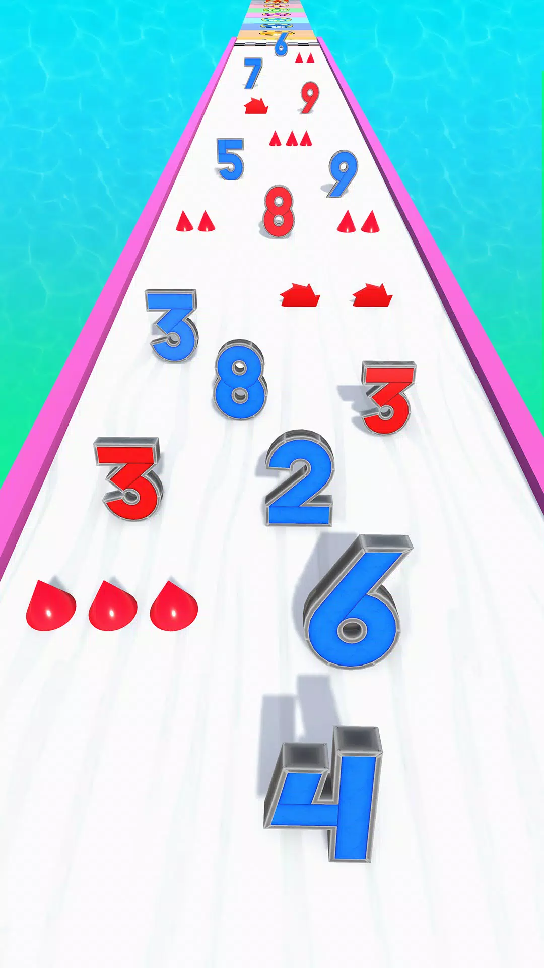 Number Master Run 3D Games スクリーンショット 1