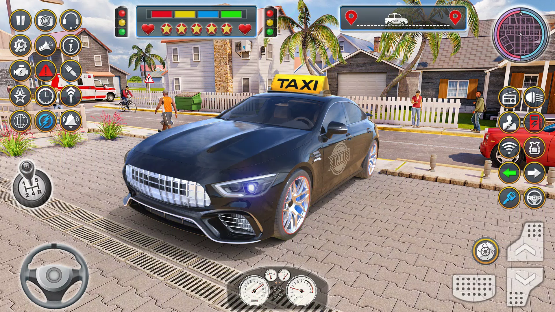 City Taxi Simulator स्क्रीनशॉट 2