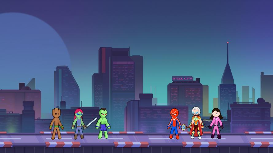 Epic Hero Wars - stick fight Screenshot 2