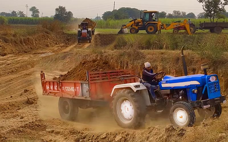 Tractor Trolley Farming Drive スクリーンショット 1
