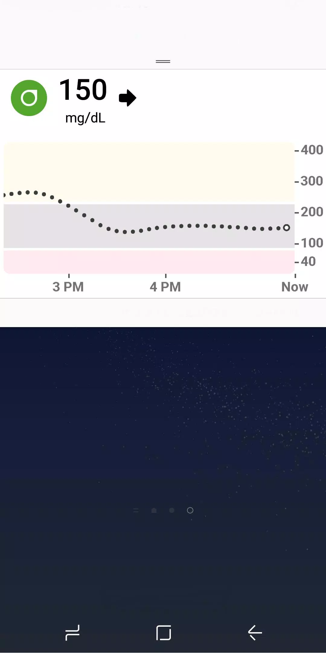 Dexcom G6 Captura de tela 2