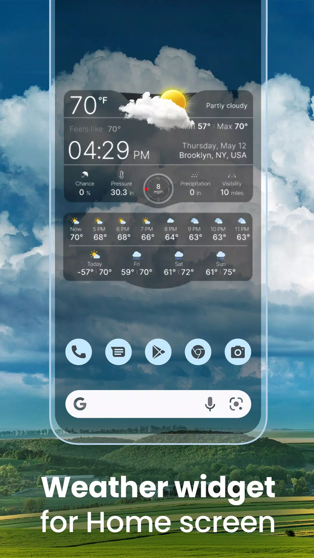 Weather Live° Captura de tela 2