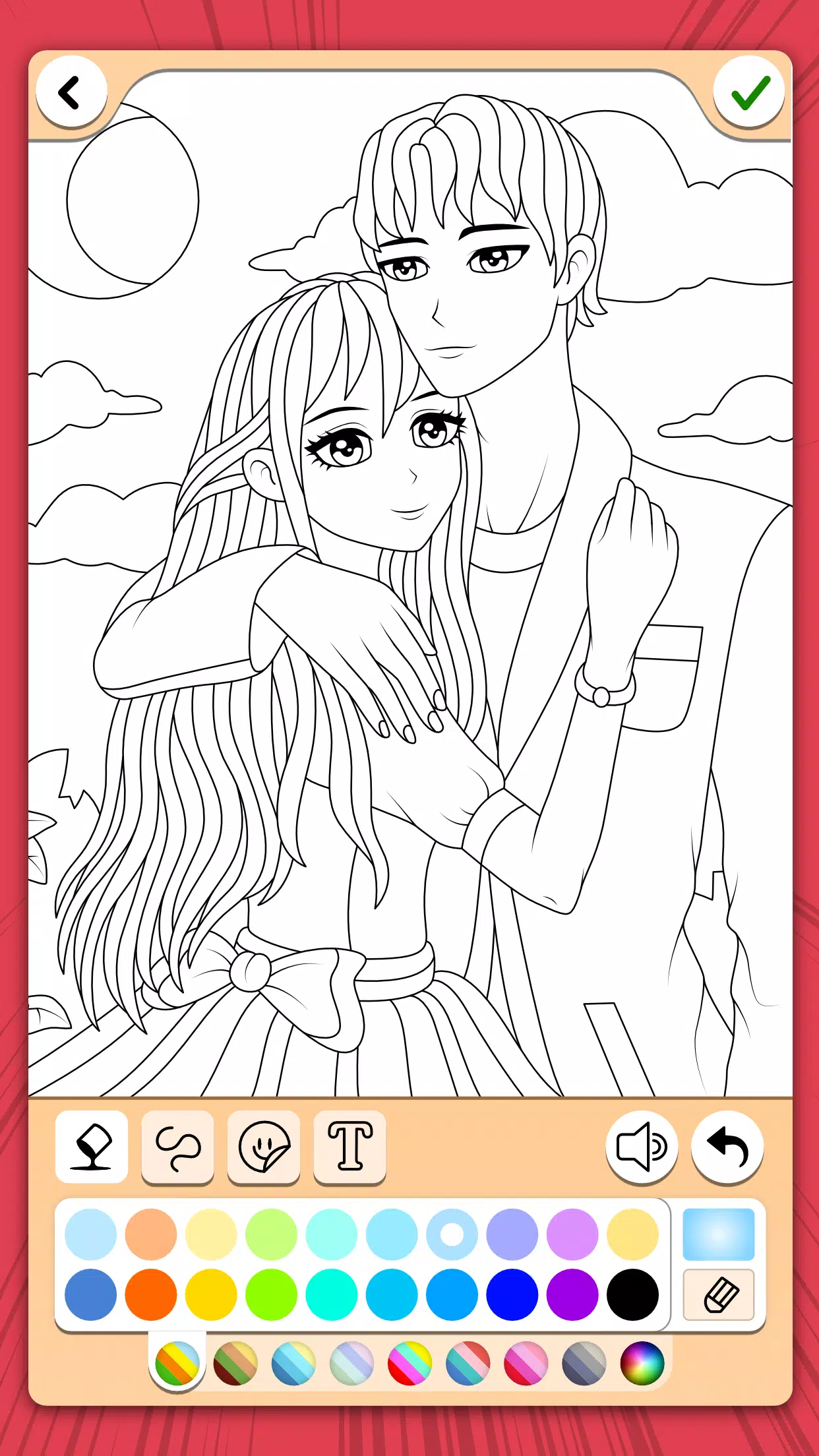 Manga Coloring Book應用截圖第3張