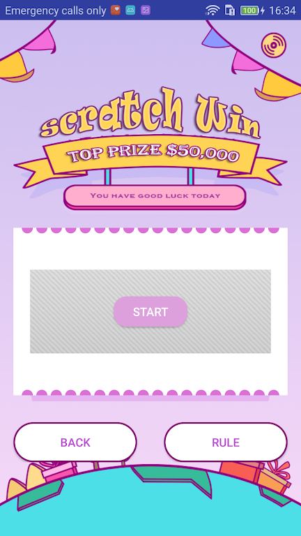 Scratch Lottery-online lottery-scratch lotto Screenshot 2