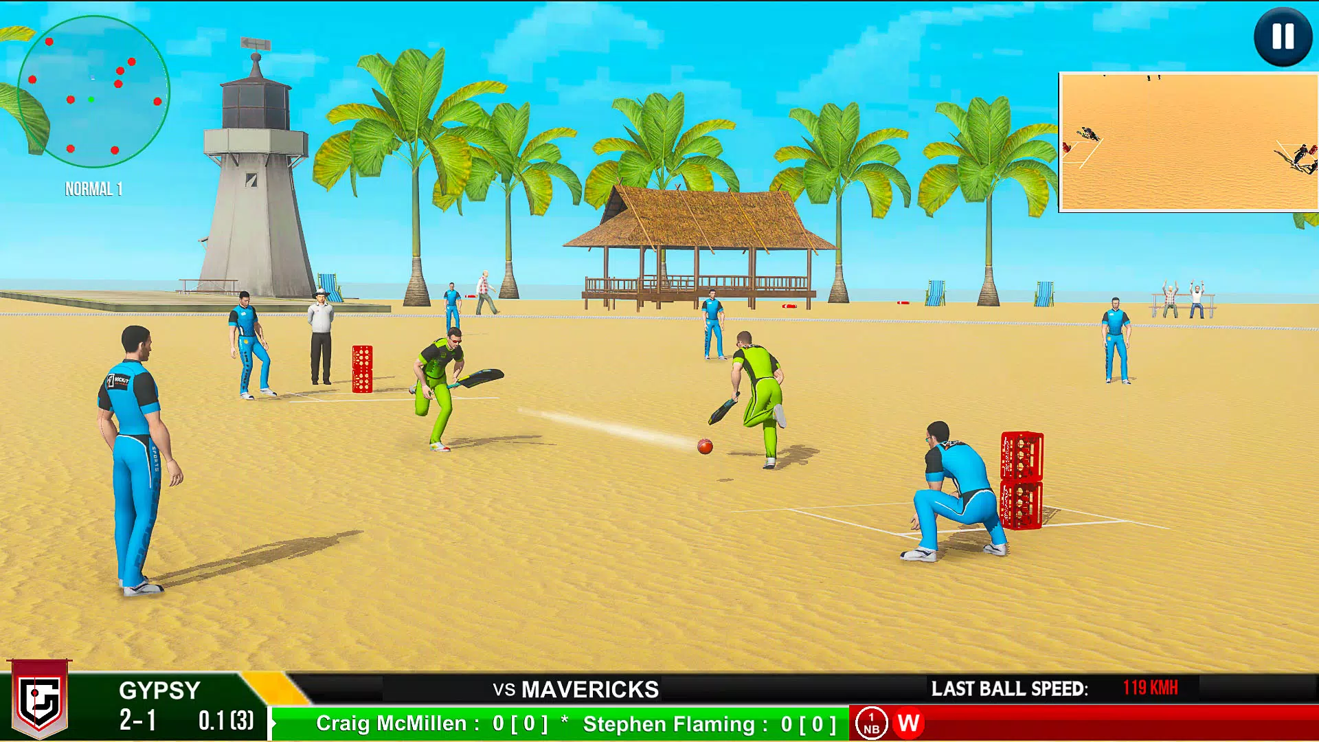 Street Criket-T20 Cricket Game Скриншот 3
