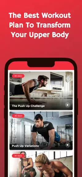 30 Day Push Up Challenge Ekran Görüntüsü 3