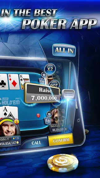 Live Hold’em Pro Poker應用截圖第2張
