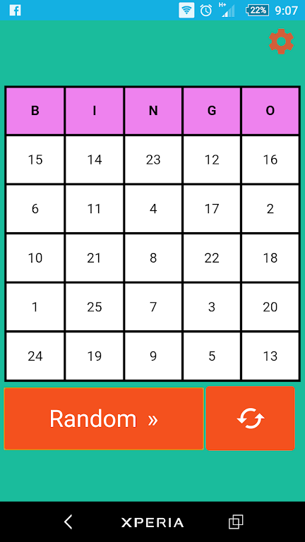 Bingo 2 player Скриншот 1
