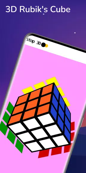 Rubik's Cube Solver - 3D Cube स्क्रीनशॉट 2