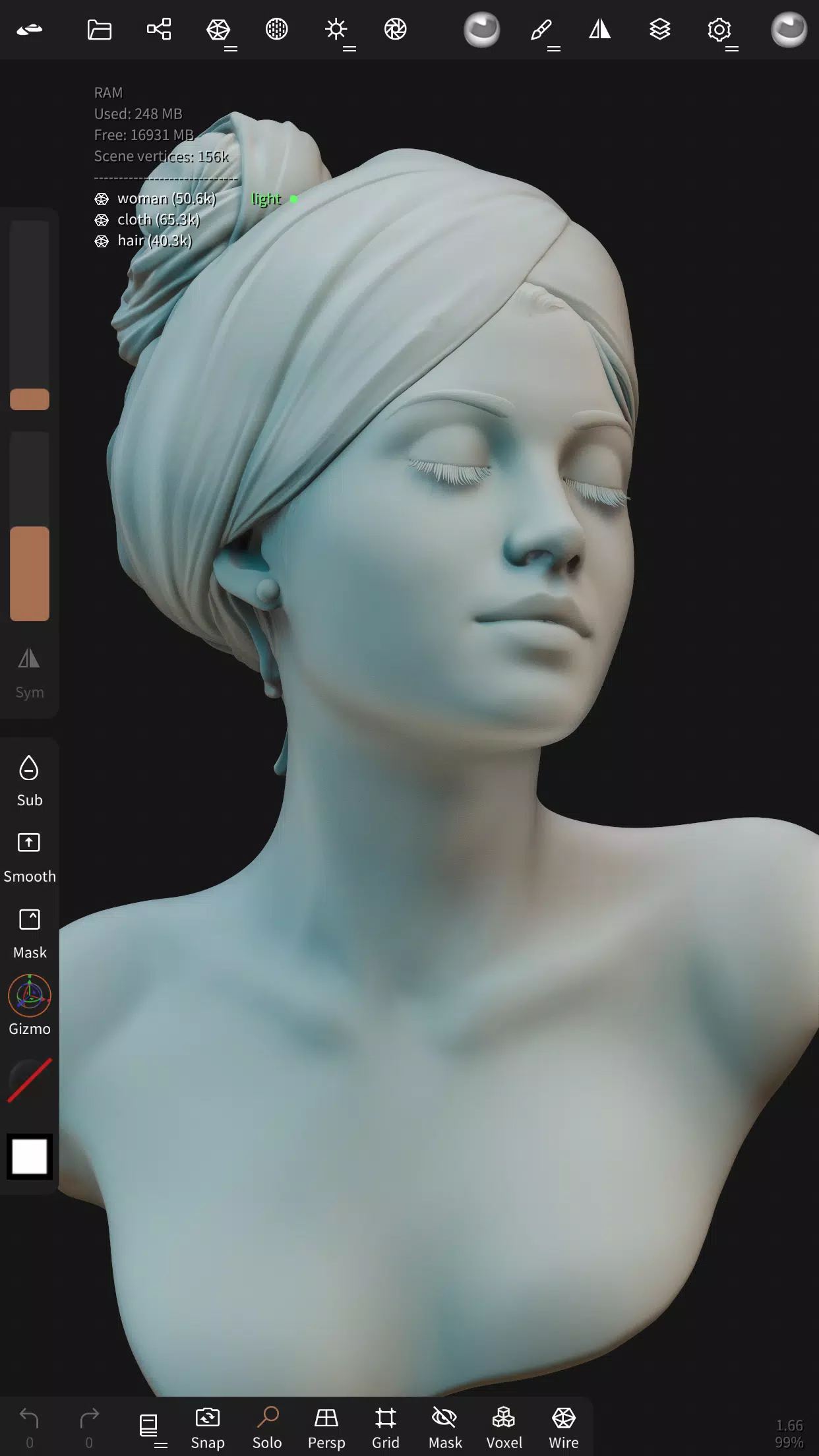 Nomad Sculpt スクリーンショット 3