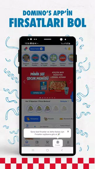 Domino's Pizza Turkey Screenshot 1