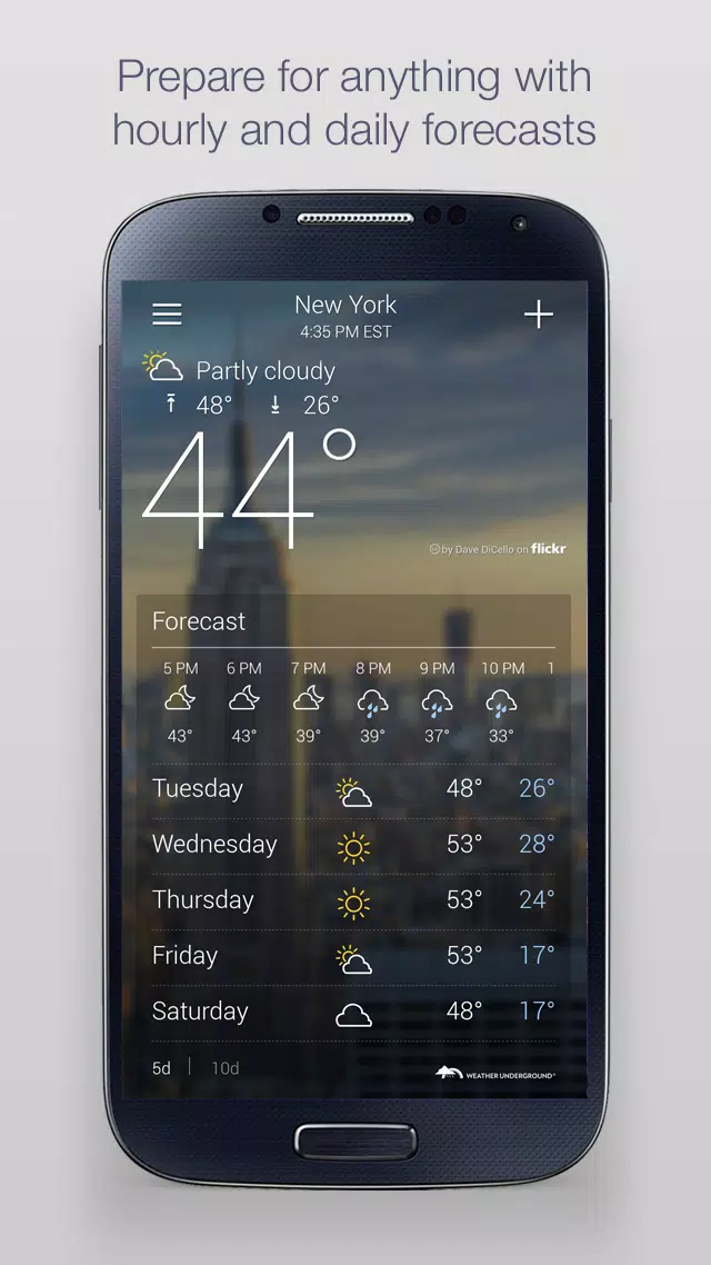 Yahoo Weather應用截圖第2張