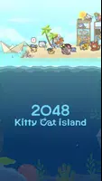 2048 Kitty Cat Island Schermafbeelding 2