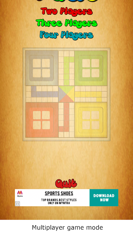 Ludo & Pachisi board game Скриншот 1