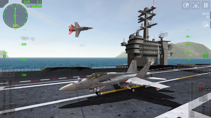 F18 Carrier Landing Lite ภาพหน้าจอ 1