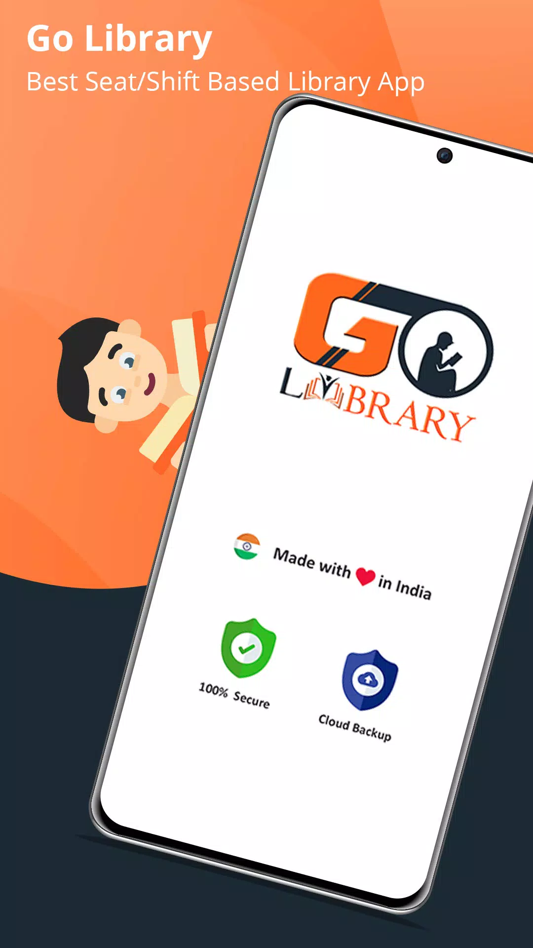 GoLibrary Library Manager App ဖန်သားပြင်ဓာတ်ပုံ 1