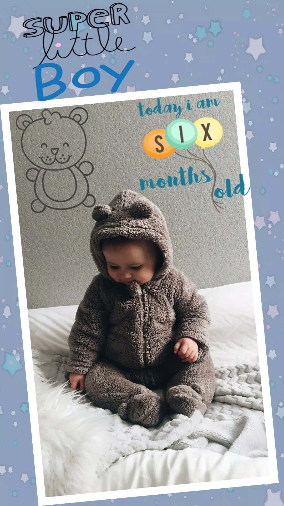 Baby Photo Editor App स्क्रीनशॉट 3