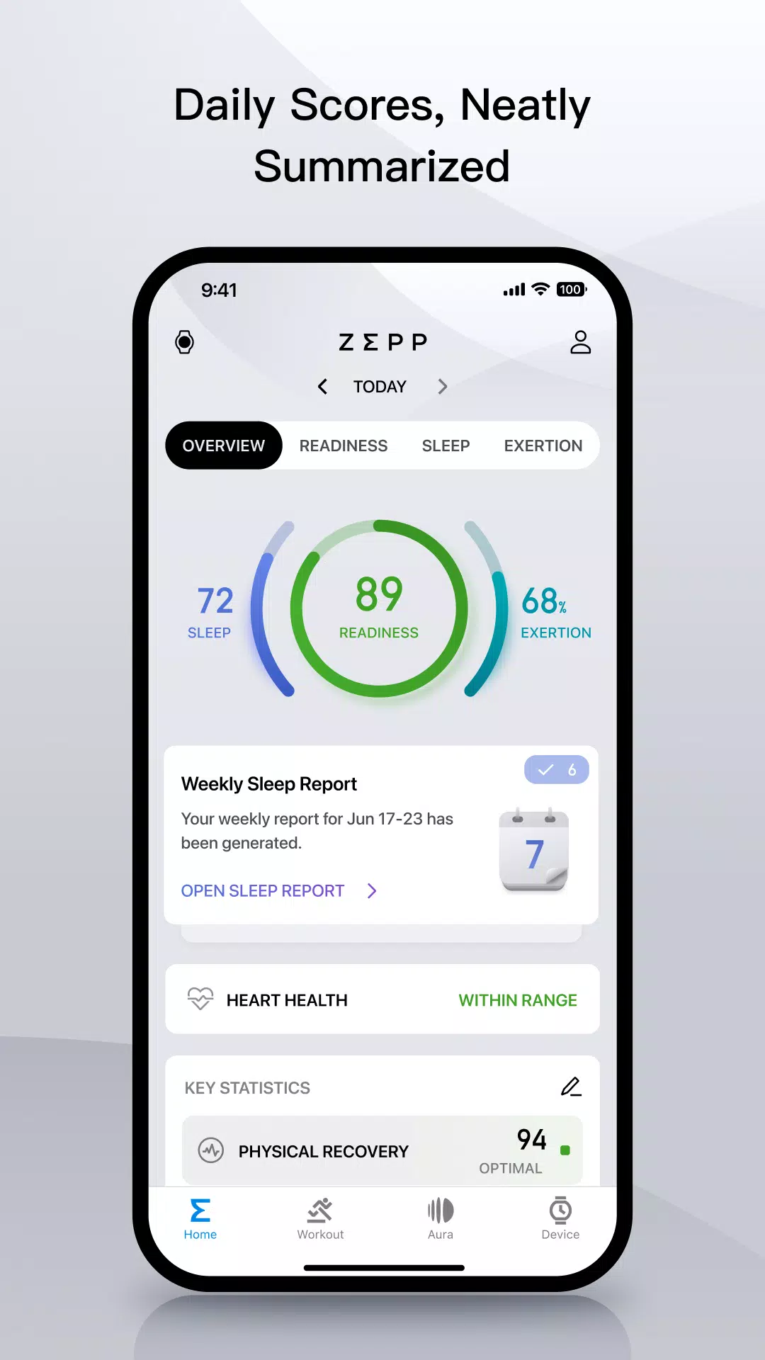 Zepp（formerly Amazfit） 스크린샷 1