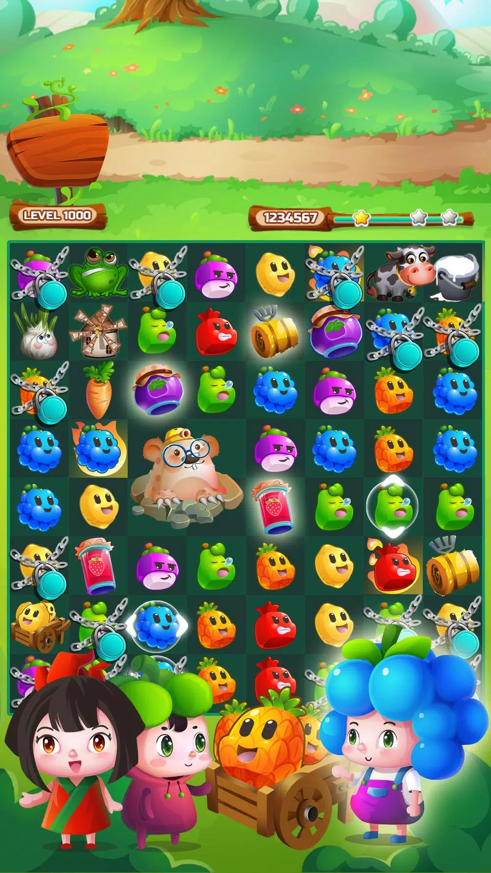 Fruit Puzzle Wonderland Скриншот 3