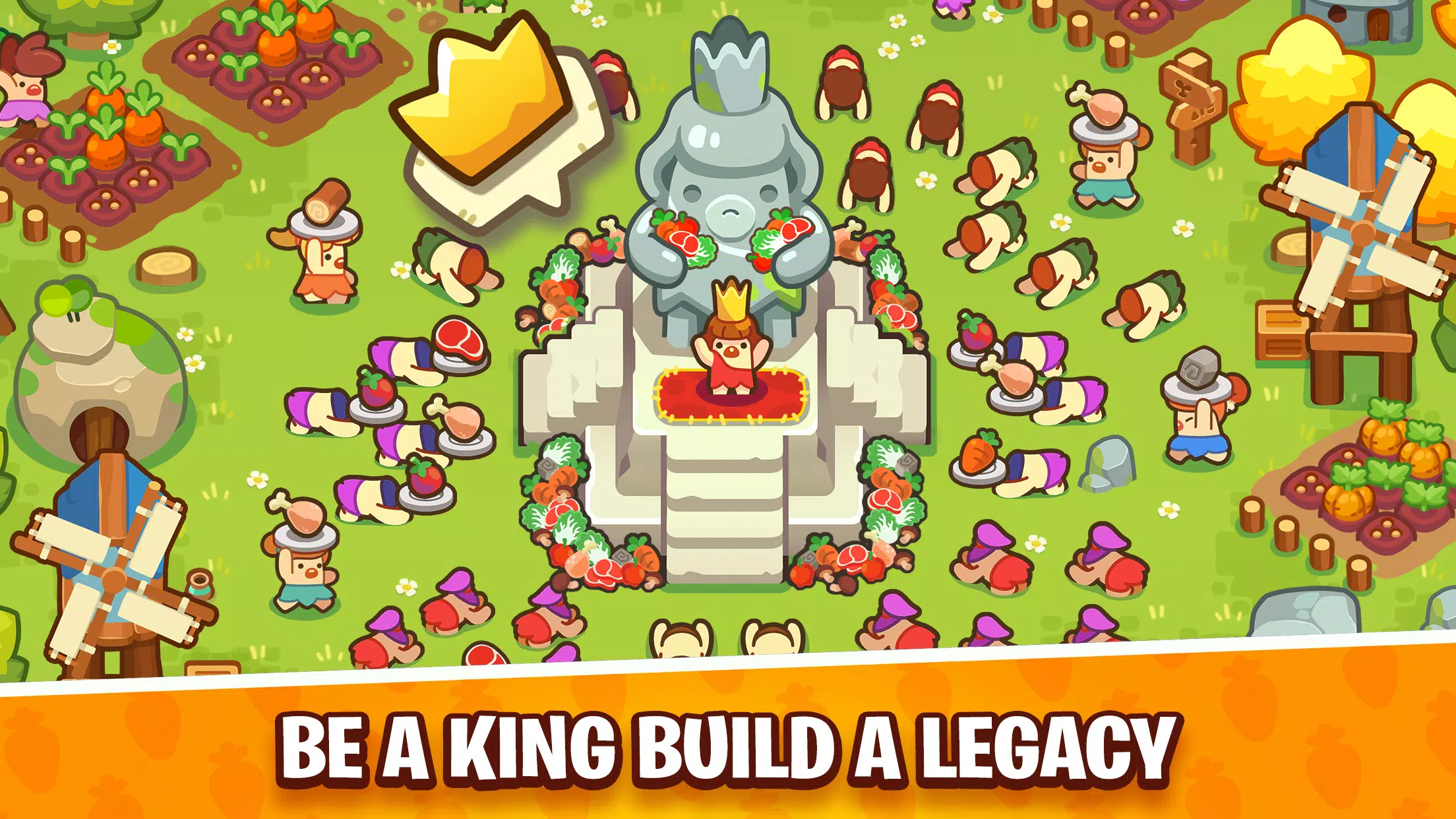 Schermata Life of King: Idle World Sim 3
