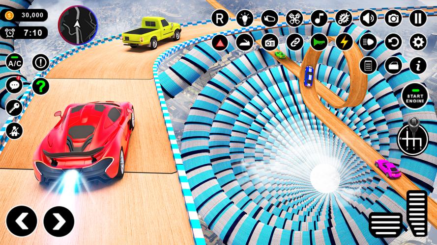 Car Stunt Races 3D: Mega Ramps Capture d'écran 3