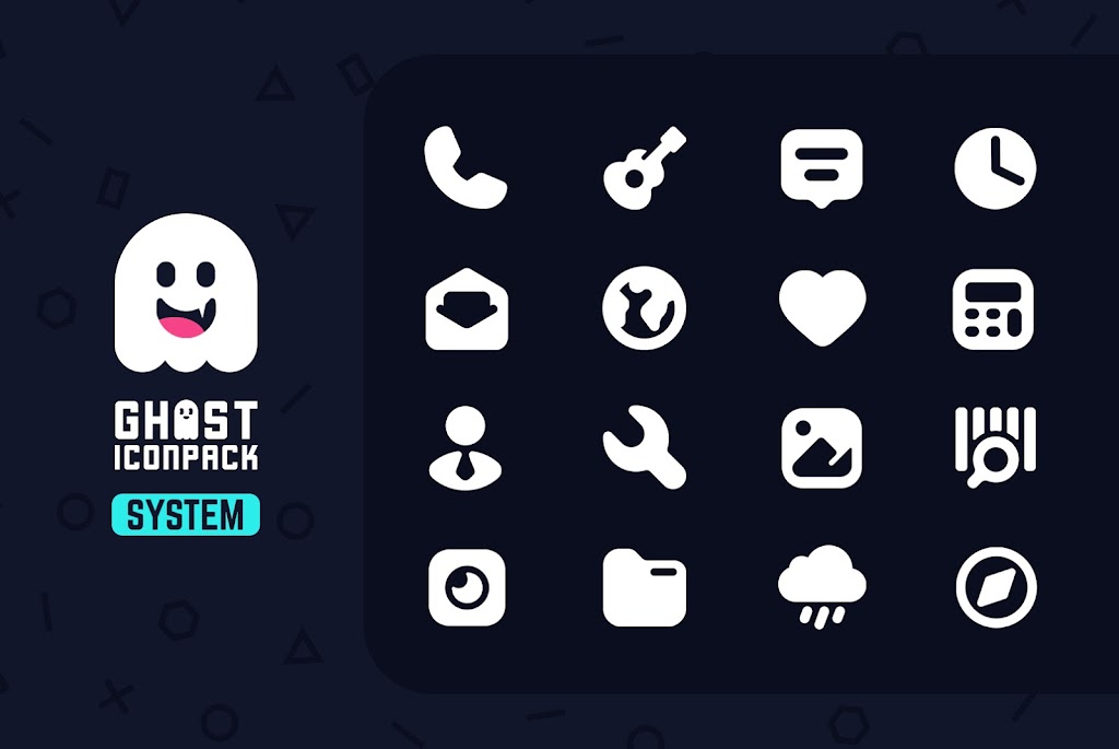 Ghost IconPack 스크린샷 1