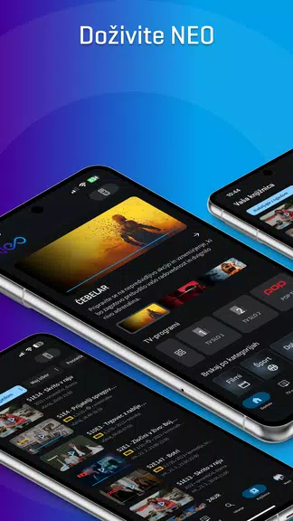 NEO multimedijska platforma Captura de pantalla 1