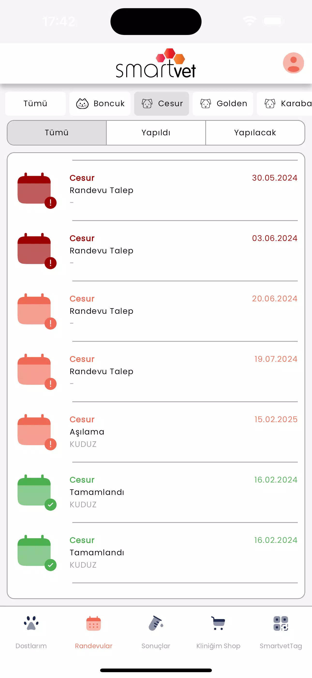 SmartVET ภาพหน้าจอ 4
