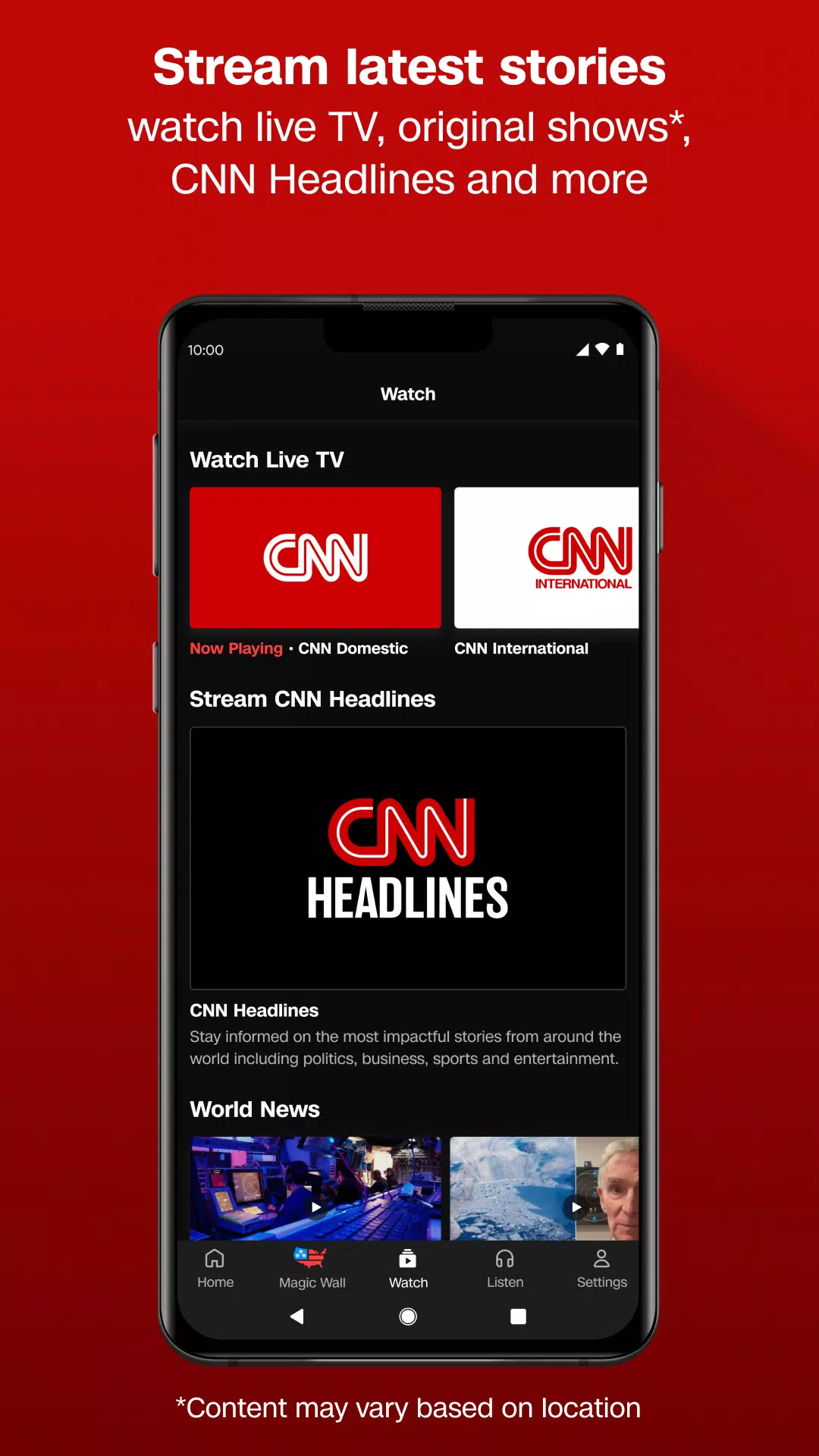 Schermata CNN 3