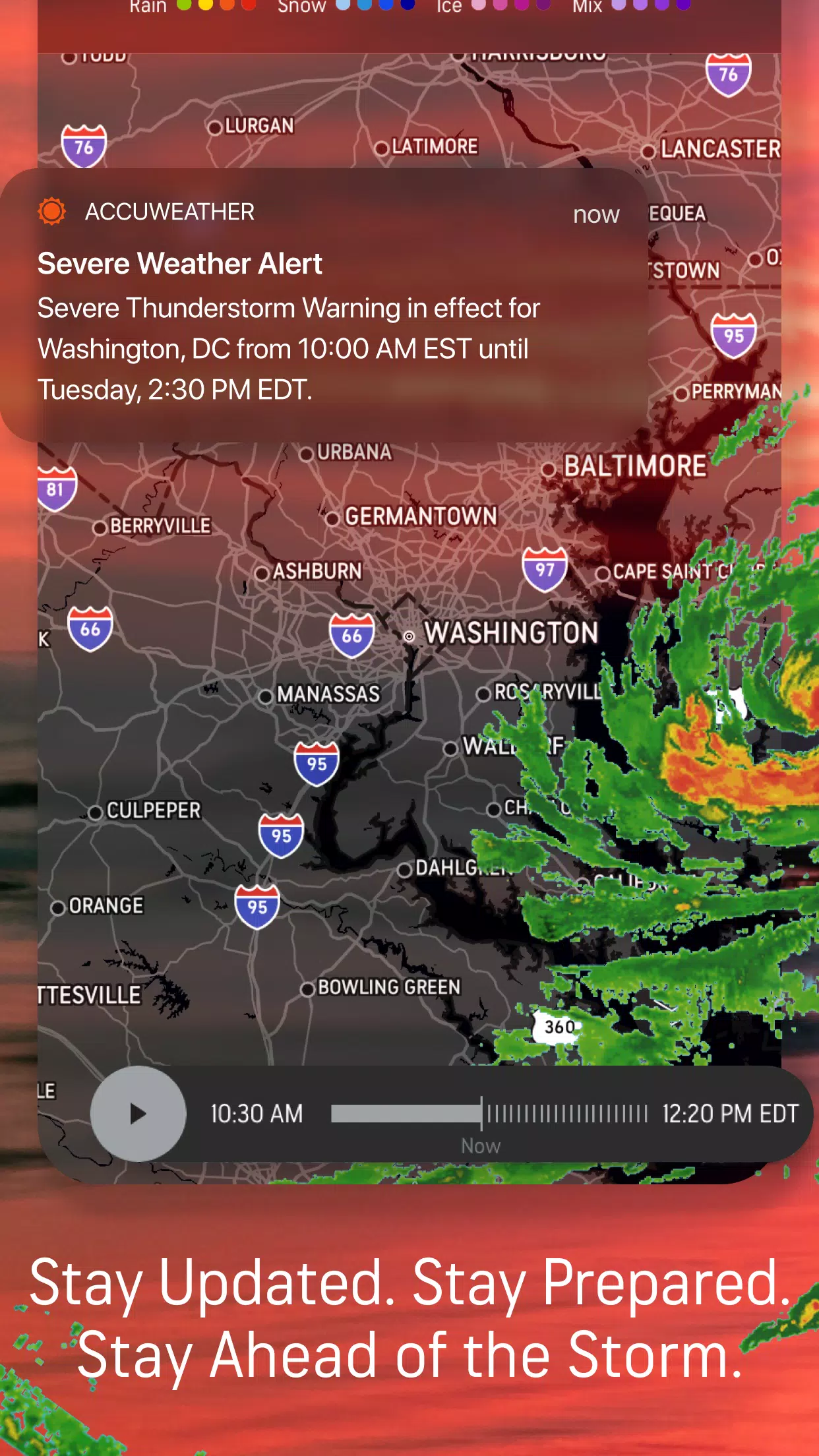 AccuWeather Capture d'écran 2