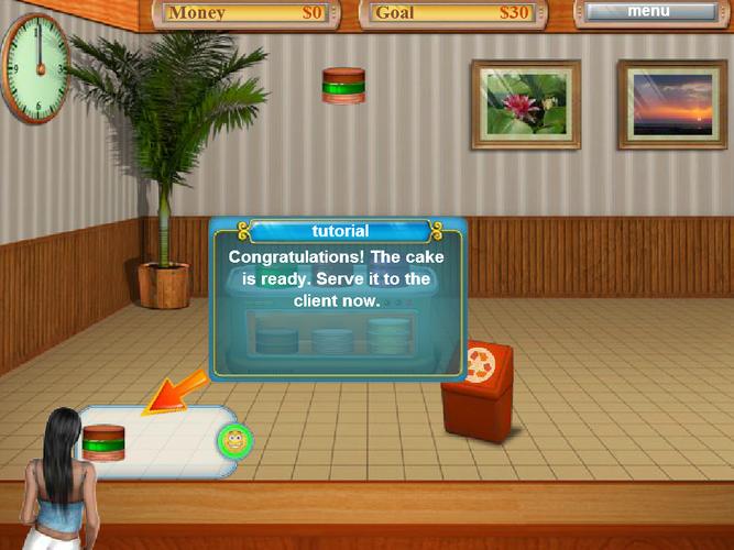 cake shop girls games Screenshot 1