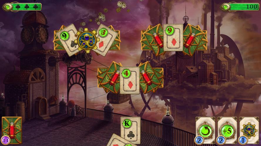 Steampunk Solitaire Скриншот 3