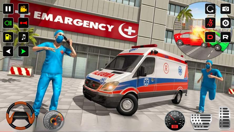 Police Rescue Ambulance Games スクリーンショット 2