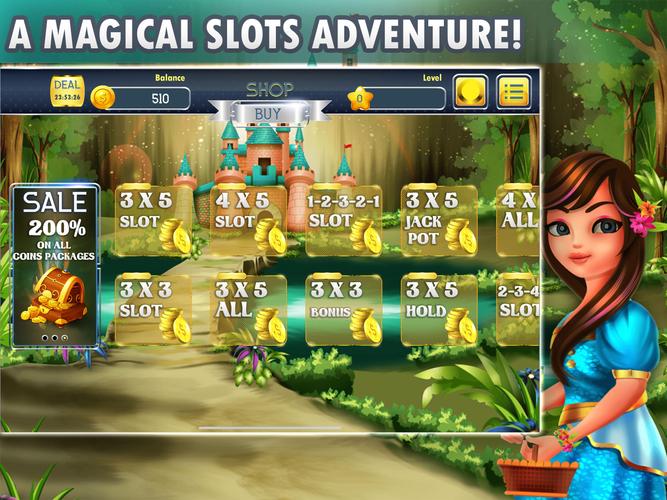Wizard Of Wonderland Slots Screenshot 1