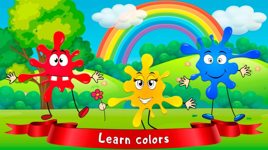 Learn Colors — Games for Kids スクリーンショット 1