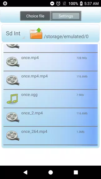 Video converter mp4 Capture d'écran 1