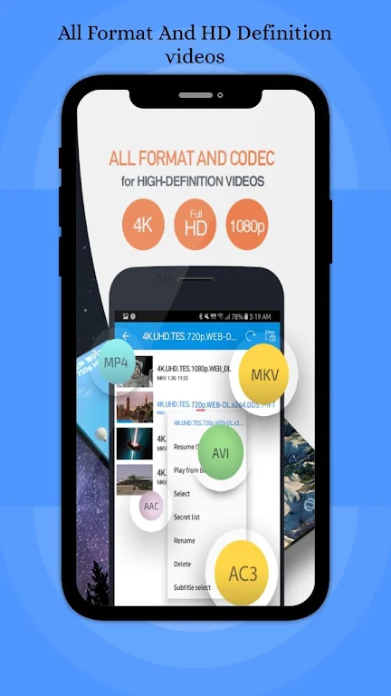 SNXX VIDEO PLAYER 2020 : All Format Video Player Capture d'écran 2