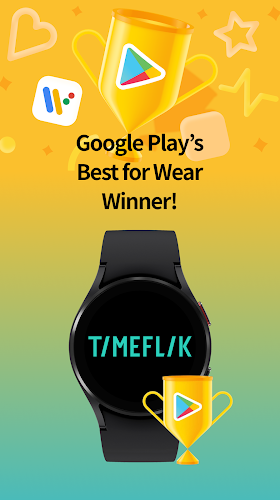 TIMEFLIK Watch Face ภาพหน้าจอ 3