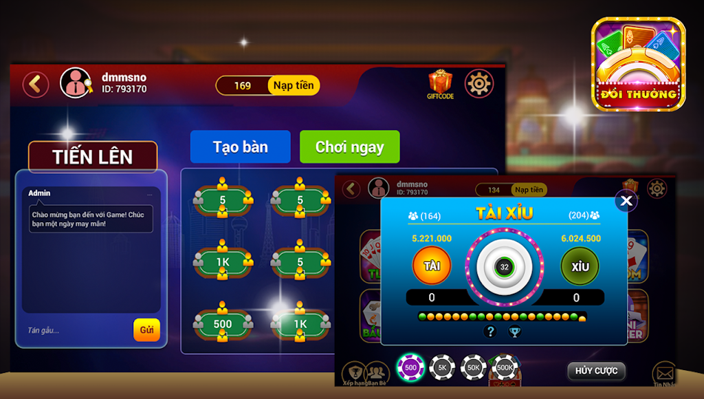 BemClub game danh bai doi thuong Screenshot 2