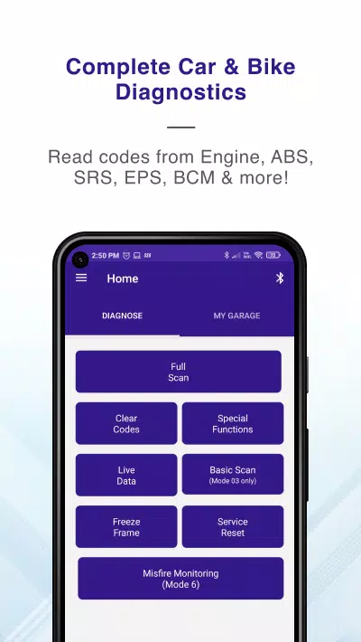 OBD Scanner ELM327: GaragePro Tangkapan skrin 1