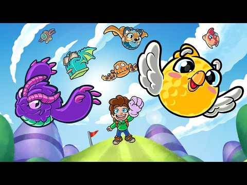 Gameplay di golf super flappy